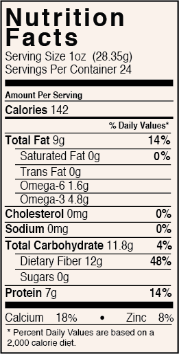 Whole White Chia Seeds - Omega-3 & Calcium Superfood Jar-2