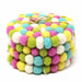 Spring Colors Felt Ball Coasters 4-pack - Culture Kraze Marketplace.com