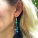 Beach Ball Earrings - Green Blue - Culture Kraze Marketplace.com
