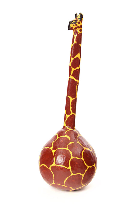 Handmade Giraffe Calabash Gourd Maraca - Culture Kraze Marketplace.com
