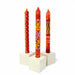 Set of Three Boxed Hand-Painted Candlesticks - Zahabu Design - Culture Kraze Marketplace.com