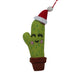 Santa Hat Cactus Felt Christmas Ornament - Culture Kraze Marketplace.com