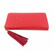 Red Wealth Leather Wallet with Printed Bull - Culture Kraze Marketplace.com
