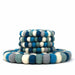 Ice Blue Felt Ball Coasters, Set of 4 - Culture Kraze Marketplace.com