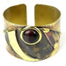 Red Tiger Eye Reflections Copper and Brass Cuff - Culture Kraze Marketplace.com