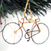 Recycled Wire Bicycle Christmas Ornament - Culture Kraze Marketplace.com
