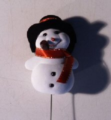 Trim a Tree Holiday Snowman Pick - Culture Kraze Marketplace.com