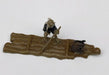 Miniature Figurine Man Riding On Raft With Two Ducks Fine Detail - Culture Kraze Marketplace.com