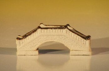 Miniature Ceramic Bridge Figurine - 1.75" x 0.5" x .75" - Culture Kraze Marketplace.com