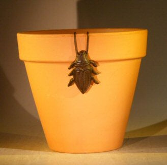 Cast Iron Hanging Garden Pot Decoration - Cricket 2.0" Wide x 2.75" High - Culture Kraze Marketplace.com