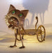 Metal Cat Garden Pot Holder with Moving Head and Tail  18.0" x  8.5" x 14.0" - Culture Kraze Marketplace.com