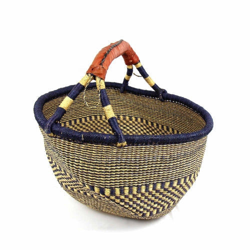 Extra Large Market Basket, Mixed Color Variety - Culture Kraze Marketplace.com