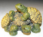 Miniature Turtle Figurine   Three Turtles - Two climbing on back - Culture Kraze Marketplace.com