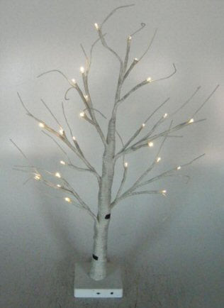 Artificial Decorative LED White Birch Tree - Culture Kraze Marketplace.com