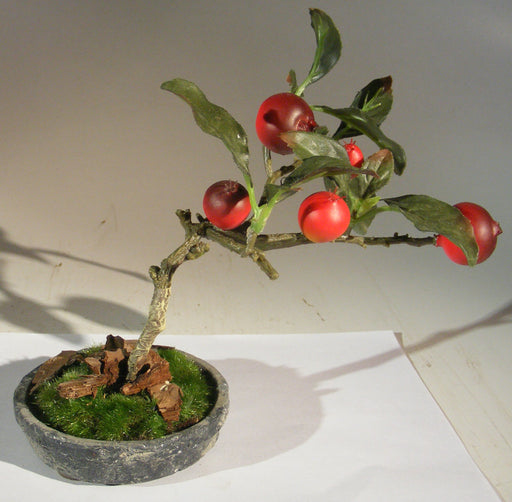 Artificial Rosehip Bonsai Tree - Culture Kraze Marketplace.com