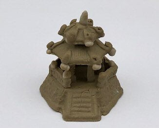 Miniature Ceramic Pavilion Figurine - 2" - Culture Kraze Marketplace.com