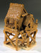 Miniature Ceramic Figurine  Glazed Water Pavilion - 6" - Culture Kraze Marketplace.com