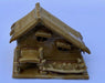 Miniature Ceramic Figurine  Glazed Water Pavilion 2.25" - Culture Kraze Marketplace.com