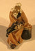 Miniature Ceramic Figurine   Man Reading Book 2" - Culture Kraze Marketplace.com