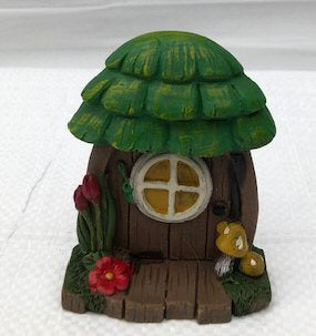 Miniature Leaf-Capped Door Figurine - 4.0" - Culture Kraze Marketplace.com