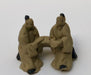 Ceramic Figurine Two Men Sitting - Large - Culture Kraze Marketplace.com