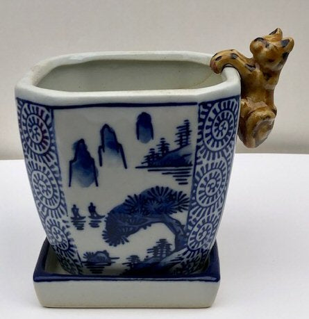 Miniature Ceramic Figurine Dog Pot-Hanger - 1.5" - Culture Kraze Marketplace.com