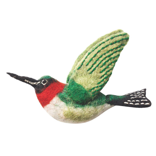 Felt Bird Garden Ornament - Hummingbird - Wild Woolies (G) - Culture Kraze Marketplace.com
