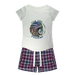 For The Culture Native Coin Women's Sleepy Tee and Flannel Shorts Set - Culture Kraze Marketplace.com