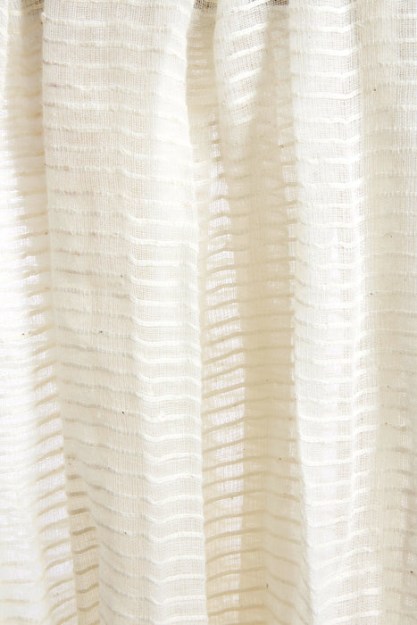 Ivory Whisper Light Cotton Shawl from Ethiopia - Culture Kraze Marketplace.com
