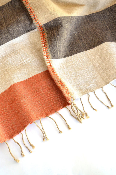 Ethiopian Harvest Moon Cotton Throw Blanket - Culture Kraze Marketplace.com