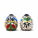Encantada Handmade Pottery Spice Shakers, Dots & Flowers - Culture Kraze Marketplace.com
