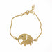 Elephant Brass Bracelet - Culture Kraze Marketplace.com