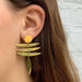 Earrings: 18k Gold Plated Stainless Steel Fringe Dangle - Starfish Project - Culture Kraze Marketplace.com
