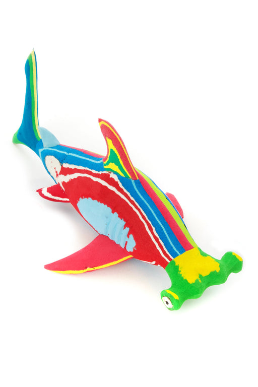 Recycled Flip Flop Hammerhead Shark - Culture Kraze Marketplace.com