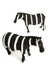 Medium Recycled Flip Flop Zebra Sculpture - Culture Kraze Marketplace.com