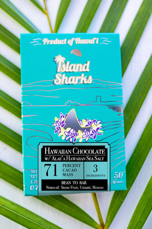 71% Hawai'i Cacao w/ EXTRA Alaea (Hawaiian Sea Salt)-0