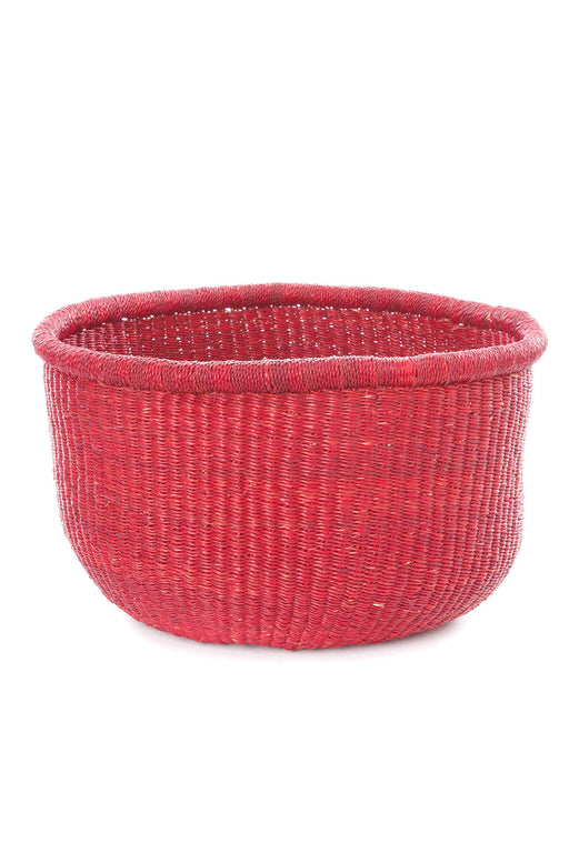 Red Bolga Bowl Baskets - Culture Kraze Marketplace.com