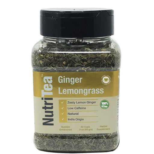 NUTRITEA Natural Lemongrass Full Leaf Tea (Caffeine Free)-0