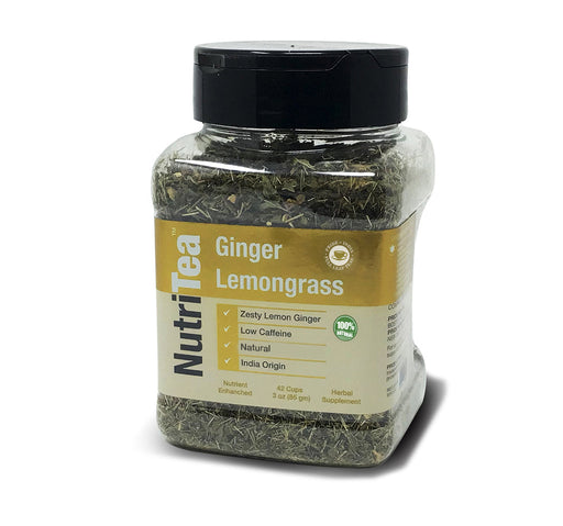 NUTRITEA Natural Lemongrass Full Leaf Tea (Caffeine Free)-1