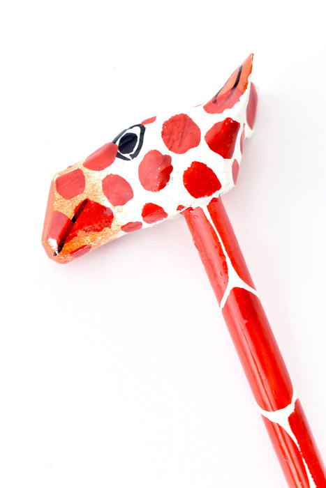 Hand Painted Giraffe Pencil from Kenya - Culture Kraze Marketplace.com