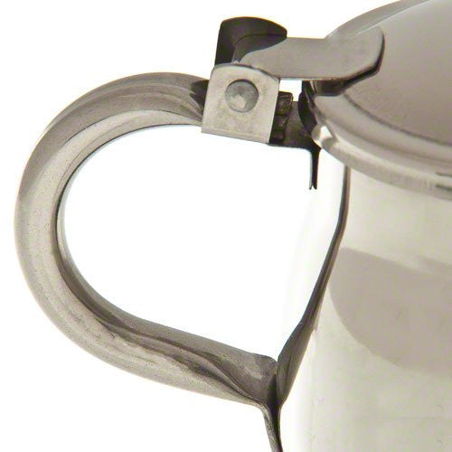 Stainless Steel Gooseneck Tea & Coffee Pot w/ Vented Hinged Lid-3