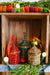 Gold Beaded Holiday Hut Gift Box Ornament - Culture Kraze Marketplace.com