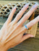 Zuni Sterling Silver & Multicolor Opal Inlay Band Ring Size 5.75 - Culture Kraze Marketplace.com
