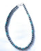 Navajo Turquoise And Sterling Silver Beaded Necklace 16Inch - Culture Kraze Marketplace.com