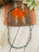 Handmade Sterling Silver & Turquoise Beaded Necklace 18” - Culture Kraze Marketplace.com
