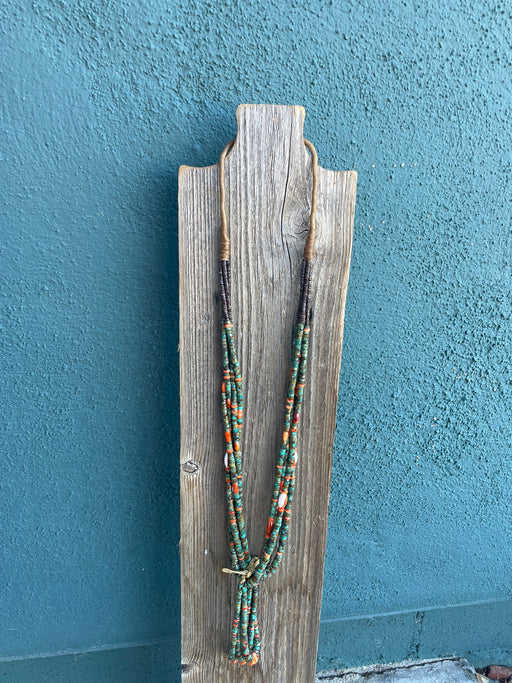 Navajo Jacla Beaded 4 Strand Necklace - Culture Kraze Marketplace.com