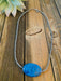 Navajo Sterling Silver Pearl & Denim Lapis Beaded Necklace 16 inch - Culture Kraze Marketplace.com