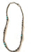 Handmade Sterling Silver & Turquoise Beaded Necklace 16-18” - Culture Kraze Marketplace.com