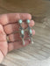 Navajo Sterling Silver And Turquoise Blossom Dangles Signed - Culture Kraze Marketplace.com