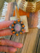 Handmade Sterling Silver, Orange Mojave & Opal Cluster Adjustable Ring - Culture Kraze Marketplace.com
